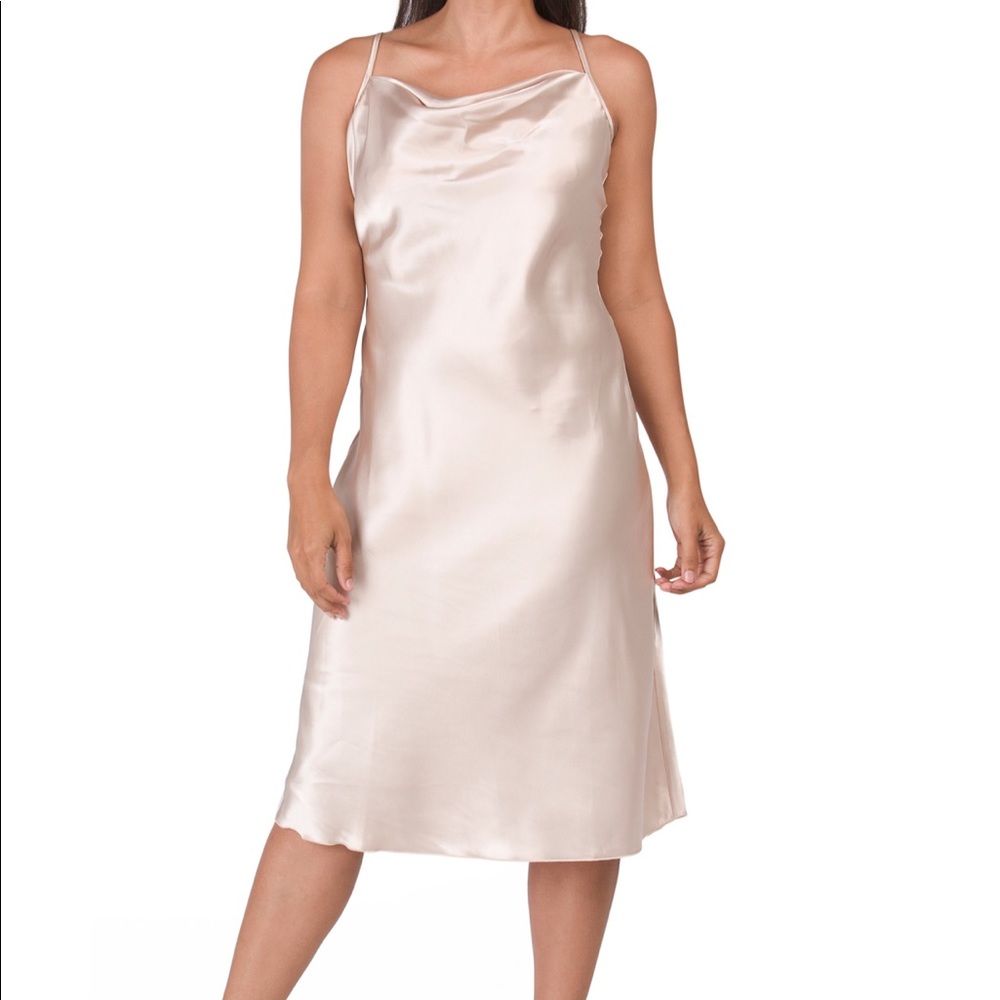 Midi slip dress